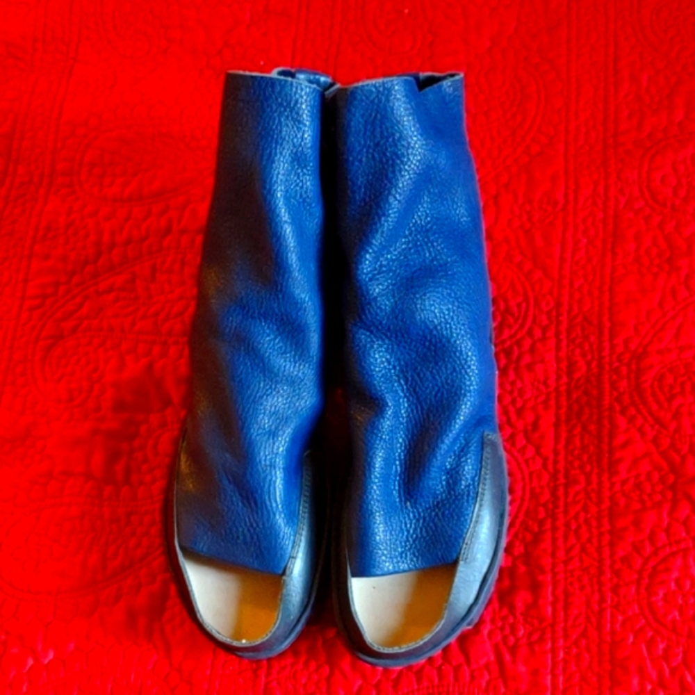 Trippen Blue Boot Sandals